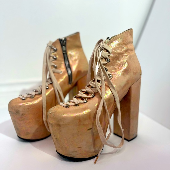 UNIF size 7 stunning festival, rave, make your outfit! in good used condition - Picture 7 of 7